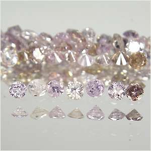 66 Pcs 1.20 Cts Untreated Unseen Luster Fancy Pink Lot Natural Loose 