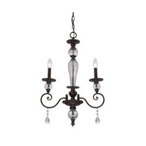  Elk Lighting 14071/3 Trier   Three Light Chandelier, Aged 