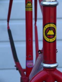 21 1987 Gary Fisher Montare Tange MTB Double Butted Cro moly Frame 