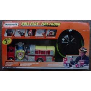    MATCHBOX ROLL PLAY FIRE TRUCK Firetruck 13 Long: Toys & Games