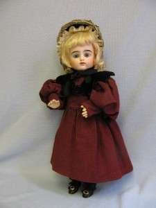 19 Antique FRENCH Bisque doll PINTEL & GODCHAUX PARIS BEBE Circa 1880 