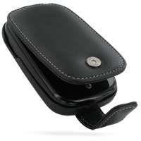 PDair Genuine Leather Case for Sprint Palm Pre   Flip Type (Black)