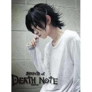  Death Note Short black Naruto Uchiha Sasuke cosplay wig 