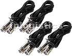 4x Hosa 2 ft Right Angle 1/8 Stereo Male to Dual XLR Female NEW