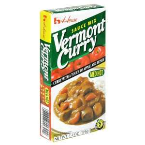 House Sauce Mix, Vermont Curry, Med/Hot, 4.4 oz (125 g)  
