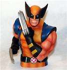 Marvel X men Wolverine without Mask 3D Figure Coin Bank Superhero