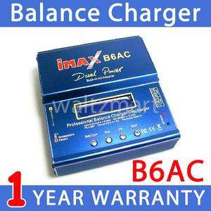   LCD iMax B6AC Lipo NiMh Li ion 3S RC Battery Balance Charger EU Plug