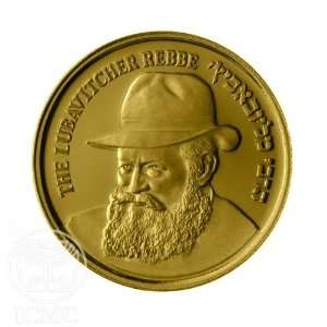  State of Israel Coins Lubavitcher Rebbe   Gold Medal: Home 