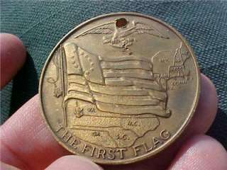 Awesome American Revolution Bi Centennial Coin Medal Minute Man 