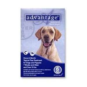 Advantage Flea Control for Dogs (Six Dose (6 applications 