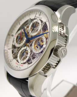 Perrelet Skeleton Chronograph Dual Time Watch A1010/8  