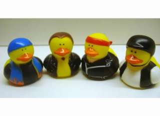 Lot of 4 GRADUATION PARTY Toy Duck FAVOR Cake Toppers  
