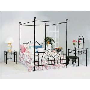  Canopy Bedroom Set with FREE Vanity Set: Kitchen & Dining