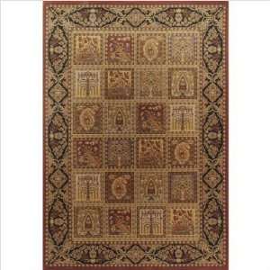   Panel Multi Colored Oriental Rug Size: 54 x 78 Home & Kitchen