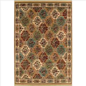   Rugs 3X 04110 Gallery Jardin De France Light Multi Oriental Rug