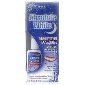  Dr Fresh Absolute White, Teeth Whitening Gel, .34 Ounces 