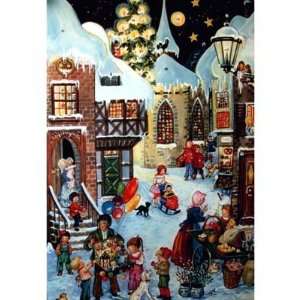    Snowy Village Square Advent Calendar (S746)