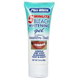 Plus White 5 Minute Speed Whitening Gel Formulated for Sensitive Teeth 