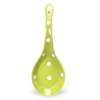  Signature Housewares Dots Spoonrest, Green Explore 