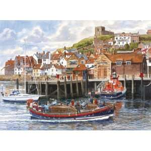  Gibsons The Port Of Whitby 2 x 1000 Piece Puzzles Toys 