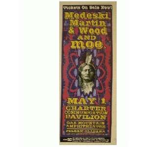  Medeski Martin and Wood & Moe Handbill 