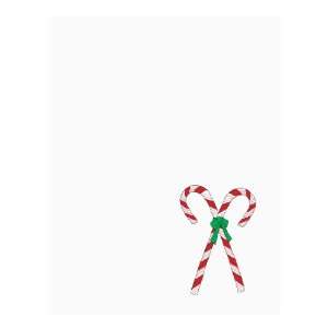  Candy Cane Holiday Cards   25 Cards and Envelopes: Health 