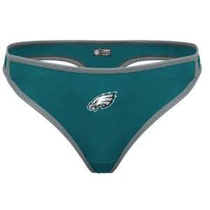   Eagles Ladies Green Monday Night Thong: Sports & Outdoors