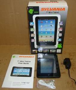 Sylvania SYNET7LP 7 Inch Mini Tablet (Black) 886004000044  