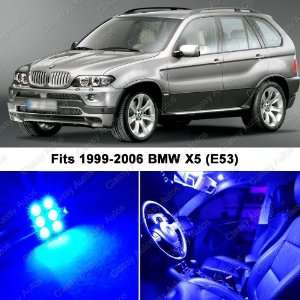  BMW X5 ULTRA BLUE LED Lights Interior Package Kit M E70 