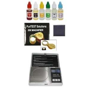 Treasure Hunters Purity Test Kit  PuriTEST Gold Silver Test, DigiWeigh 