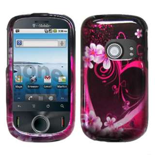 Purple Love Case Cover T Mobile Huawei Comet U8150 +LCD  