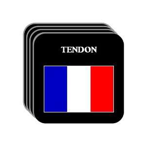  France   TENDON Set of 4 Mini Mousepad Coasters 