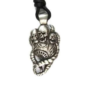 The Beholder, Skulls of the Damned Pewter Pendant, Saints and Sinners 