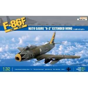   32 F86/F40 NATO Sabre Jet Fighter w/6.3 Extended Wings Toys & Games