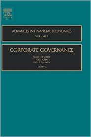 Corporate Governance, (0762311339), Mark Hirschey, Textbooks   Barnes 