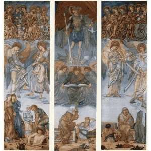 Hand Made Oil Reproduction   Edward Coley Burne Jones   24 x 26 inches 
