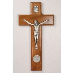  8 Walnut Wood Crucifix, US Military, Air Force, Armed Forces 
