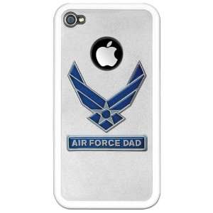    iPhone 4 or 4S Clear Case White Air Force Dad: Everything Else