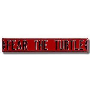  Maryland Terrapins Fear the Turtle Street Sign Sports 