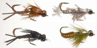 Wiggle Bugs 12 Articulated Nymphs  Steelhead Candy  