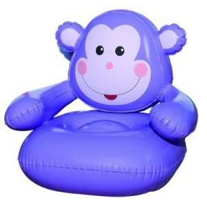  Fun Monkey Kids Inflatable Air Chair: Home & Kitchen