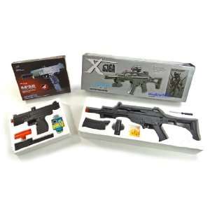  Spring Mini G36A Assault Rifle FPS 120 Flashlight Airsoft 