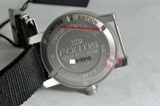 Fortis SpaceMatic Day Date Automatic with NATO strap Black  