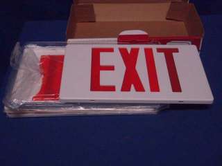 ALL PRO EMERGENCY AP70R EXIT/EMERGENCY SIGN BOX OF 6NEW  