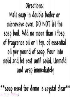 lbs aLoE & oLiVe OiL MP SOAP BASE low sweat  