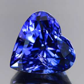 product name tanzanite item number 7075 weight 2 47ct shape heart cut 