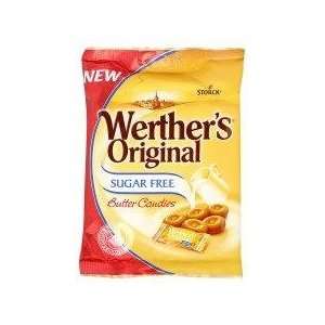 Werthers Original Sugar Free Butter Candy 80g   Pack of 6:  