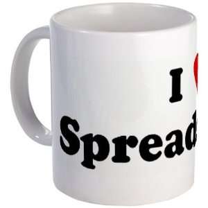  I Love Spreadsheets Humor Mug by CafePress: Kitchen 