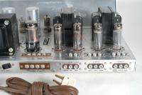Fisher X 100 Tube Amplifier ~ 7189 Amp ~ Works Perfect ~ With Original 