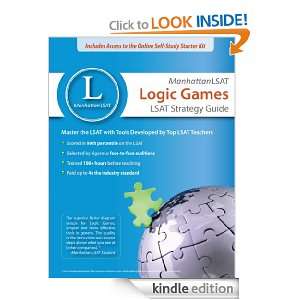   LSAT Logic Games Strategy Guide (Manhattan LSAT Strategy Guides